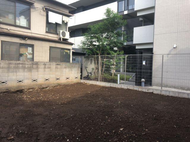 木造2階建て解体工事(東京都新宿区余丁町)工事後の様子です。